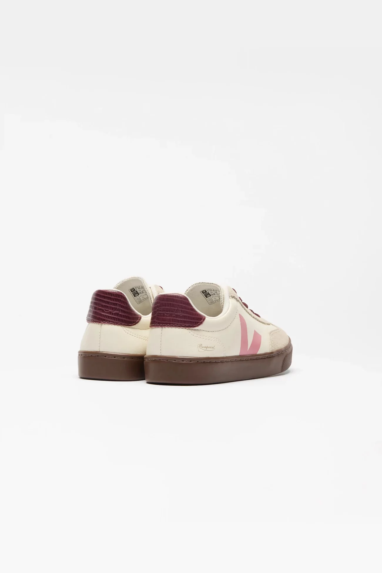 VEJA x Bonpoint Volley Kids Leather Trainers – Cashew Mary | Centre Commercial